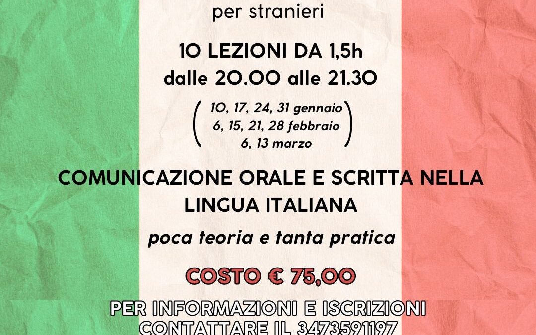 Corso base di ITALIANO